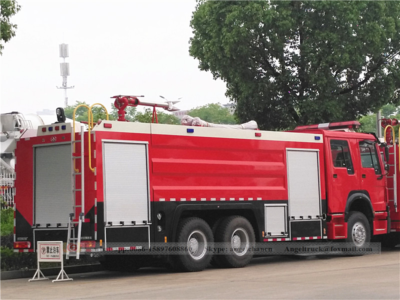 Multifuction fire fighting truck