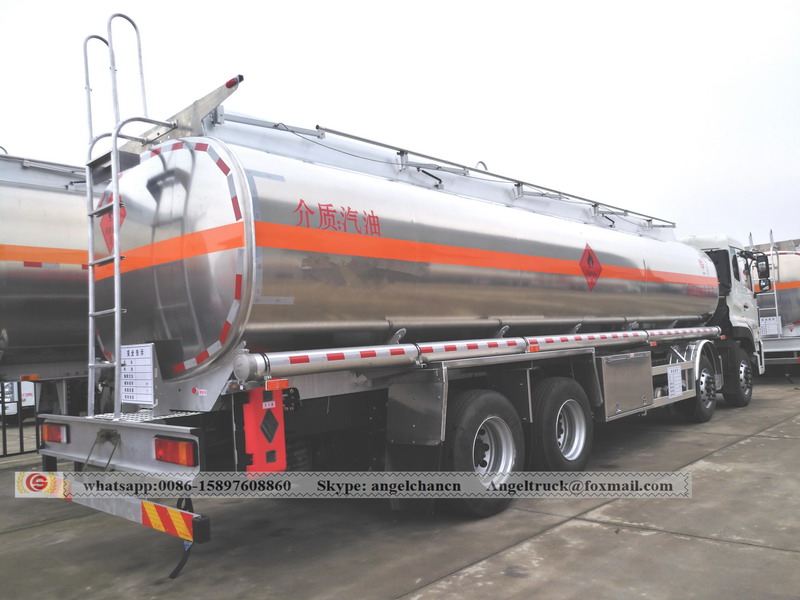 Aluminium petrol fuel truck for sales
