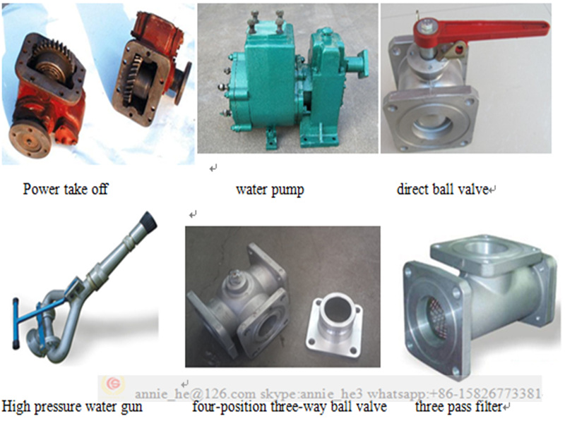 water truck parts