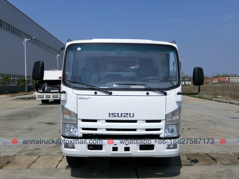 8CBM ISUZU Waste Compactor Truck-Front