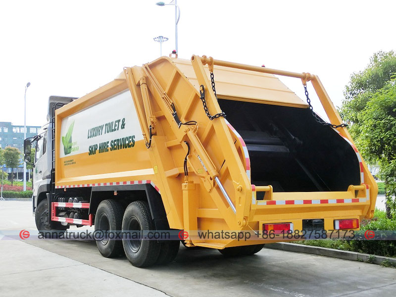 20 CBM Dongfeng Kinland Compactor Garbage - Left Back