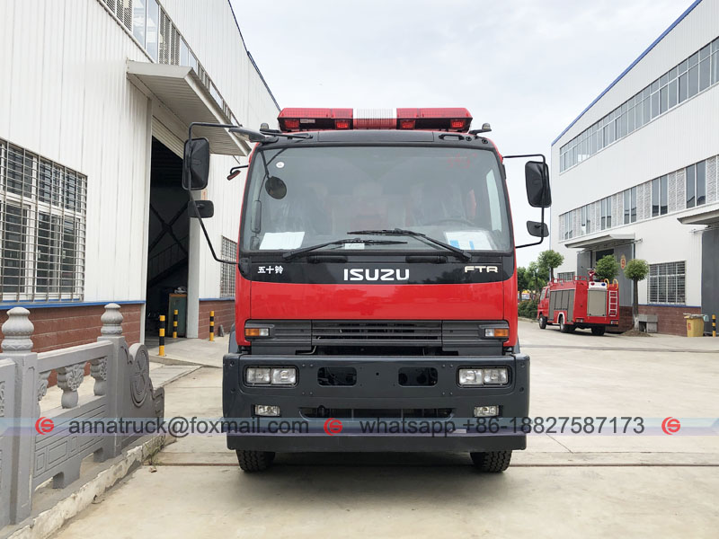 ISUZU FTR Fire Fighting Truck-Front