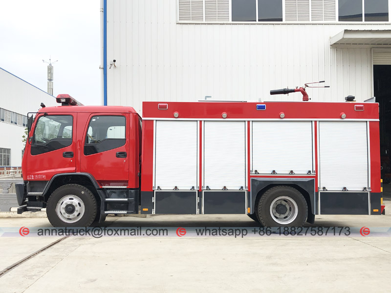 ISUZU Fire Fighting Truck with 8,500 Liters