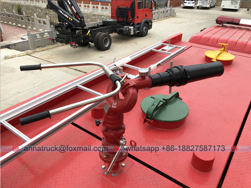 Fire Cannon of the Fire Fighting Truck