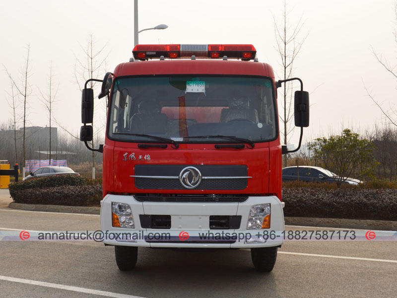 Dongfeng Kingrun Fire Extinguish Foam Truck