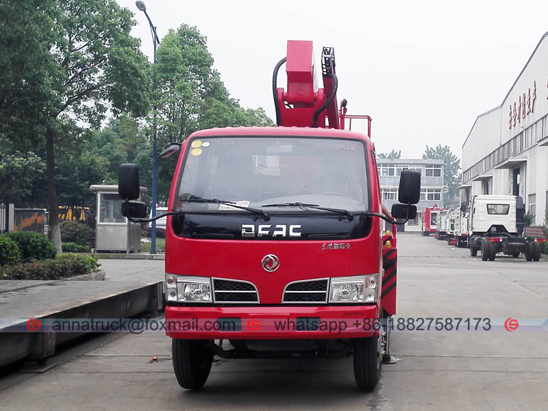 Dongfeng 16M Telescopic Boom Lifter-Front