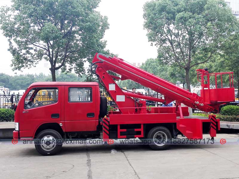 Dongfeng 16M Telescopic Boom Lifter-Left Side
