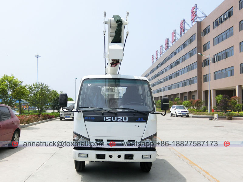 ISUZU 18m Aerial Platform Trucks-Front