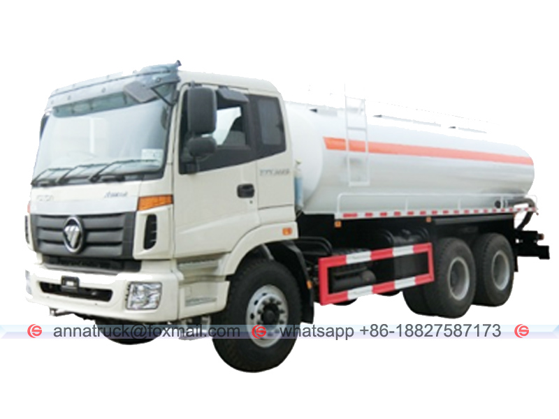 20,000 Liters Fuel Tank Truck-Rear
