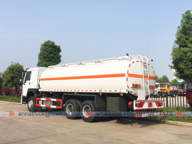 20,000 Liters Fuel Tank Truck-Left Rear