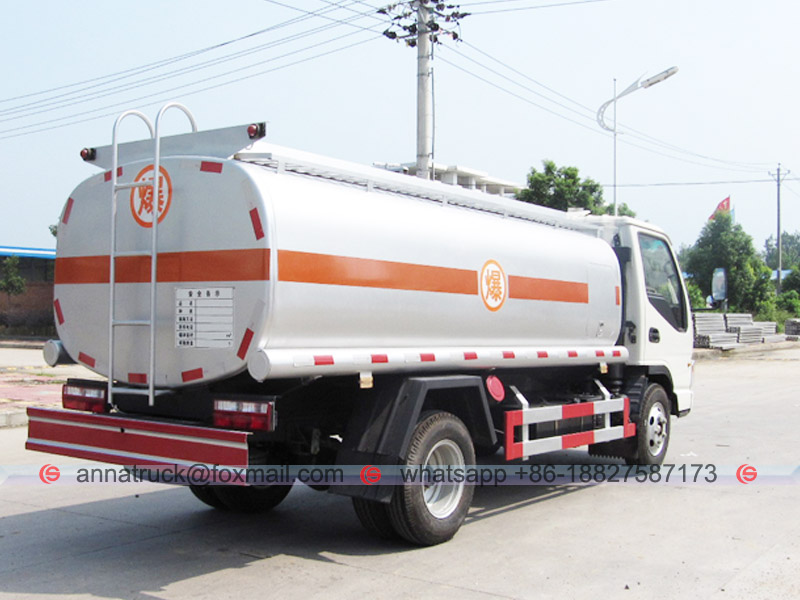 JAC 7,000 Liters Oil Tank Truck-5