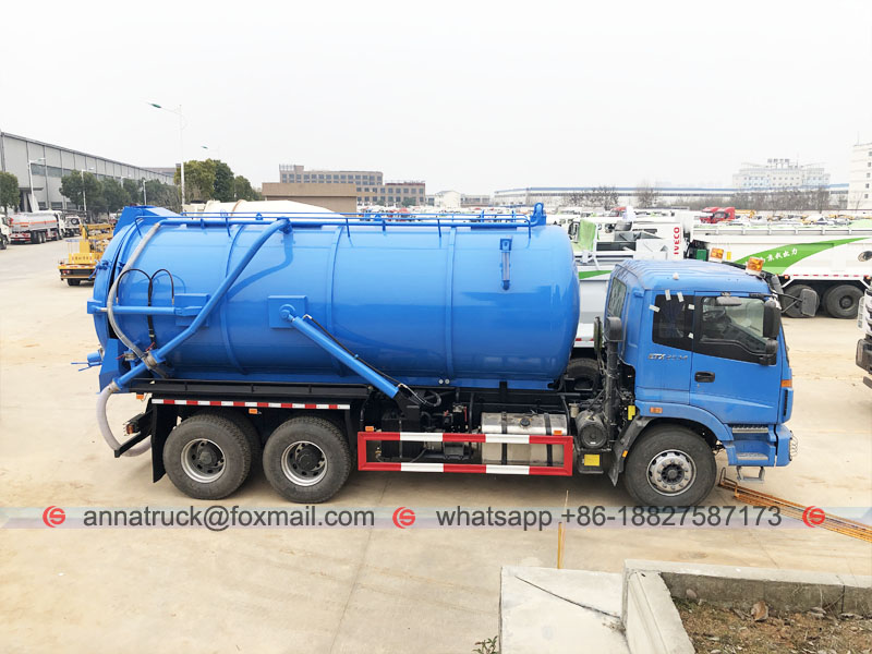 20,000 Liters Sewage Vacuum Truck-5