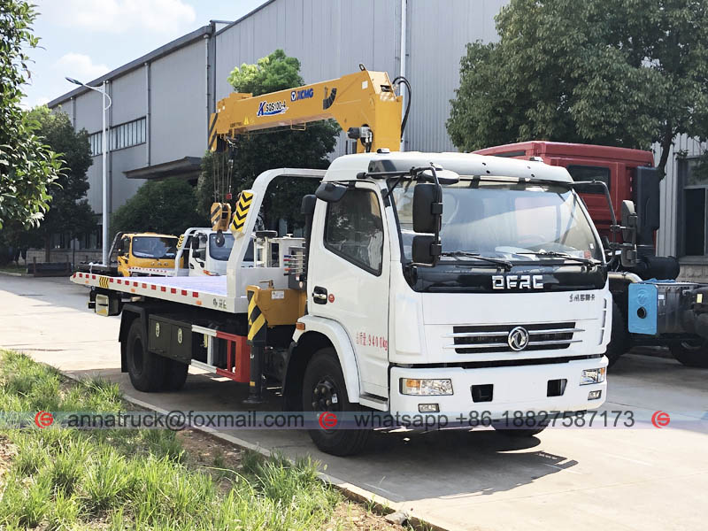 Dongfeng Rescue Road Wrecker Truck-4
