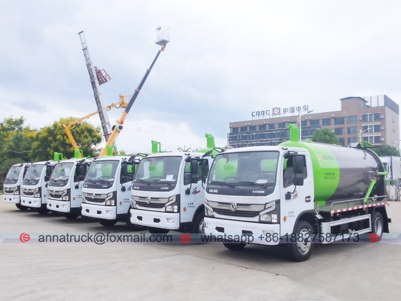 Dongfeng Sewage Vacuum Truck