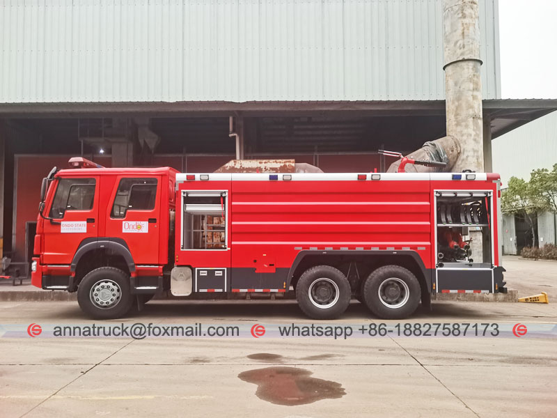 Sinotruk brand fire engine