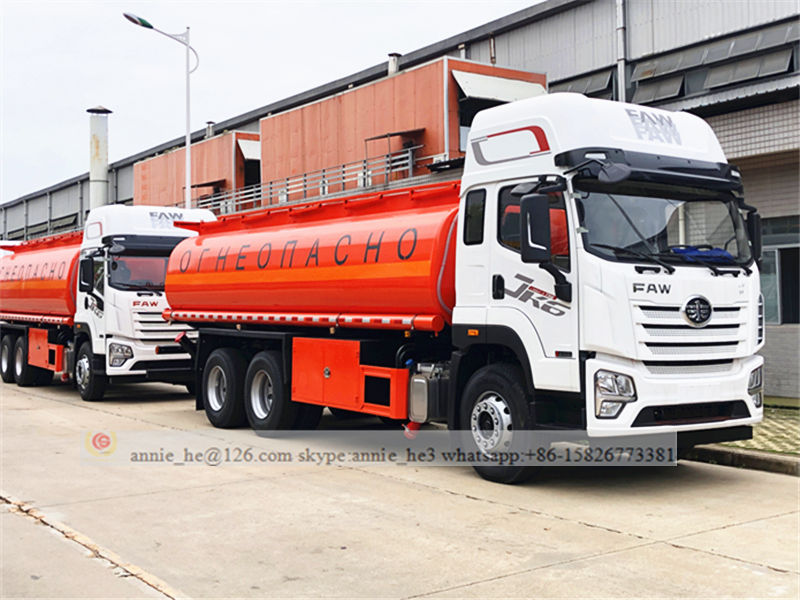 FAW fuel truck picture