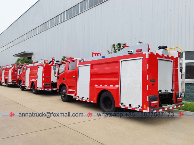 Fire fighting vehicle