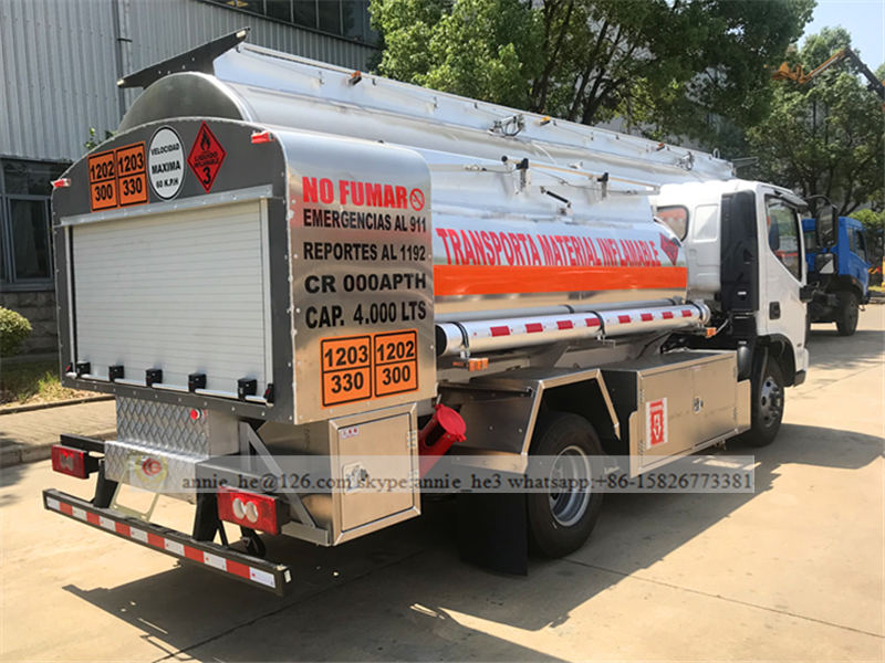 Foton aluminum alloy fuel truck