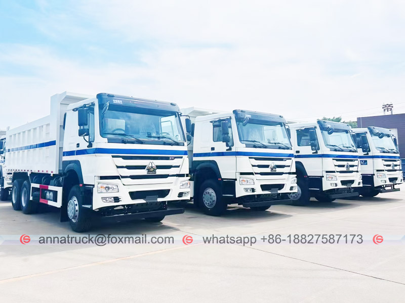 Heavy duty dump trucks