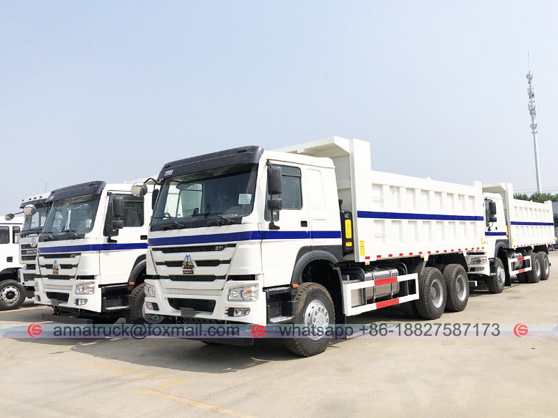 Heavy duty dump trucks