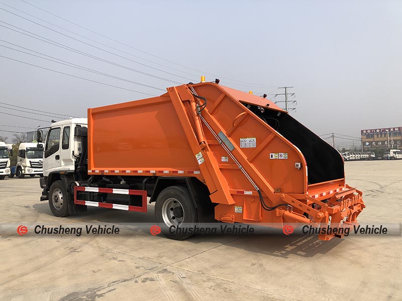 ISUZU FVR 10CBM Garbage Compression Truck