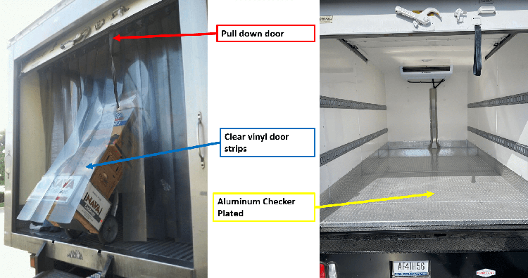 ISUZU GIGA Frozen Food Refrigerator Truck