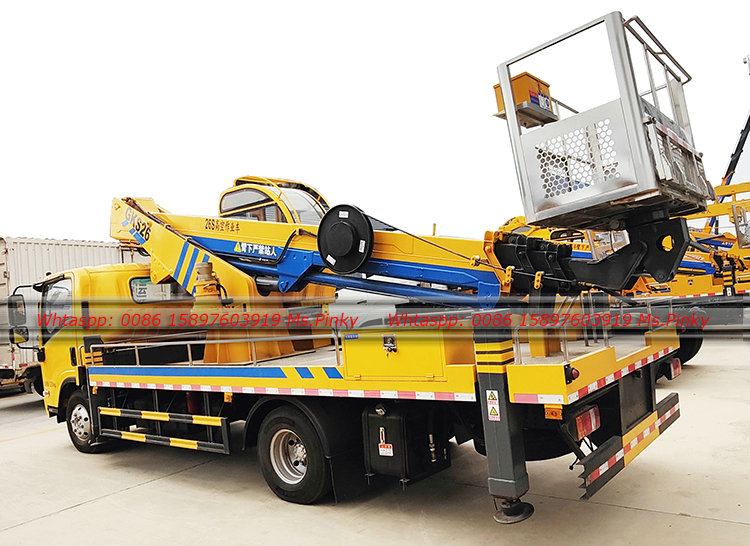 Isuzu Elf Man Lifter Stiff boom trucks