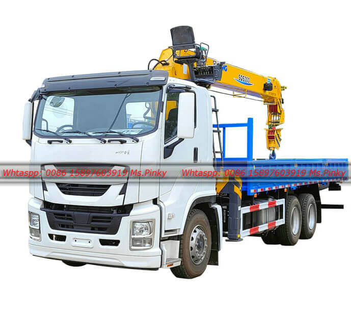 460HP ISUZU GIGA Truck Mounted Crane 12Tons XCMG Crane