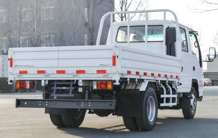 3Tons Double Row ISUZU Flet Bed Truck