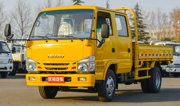 Diesel Doulbe Cabin ISUZU Cargo Car