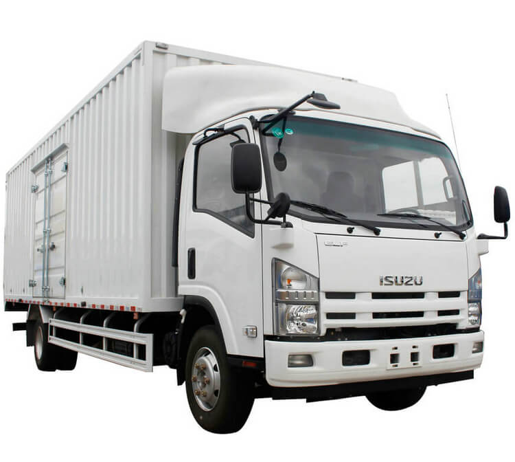 190HP 700P ISUZU Van Box Truck 7Tons 8TONS