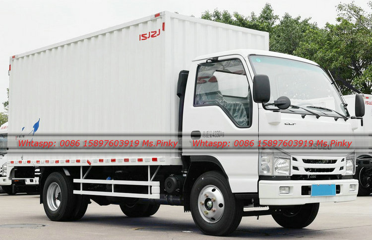 Superior Qauntity 2T -5Tons 100P ELF ISUZU Van Box Truck