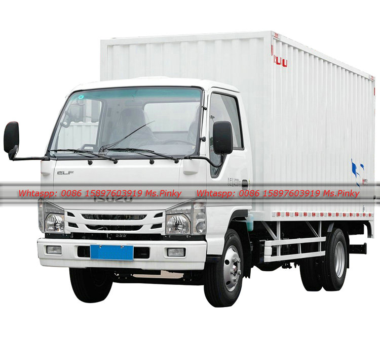 Superior Qauntity 2T -5Tons 100P ELF ISUZU Van Box Truck