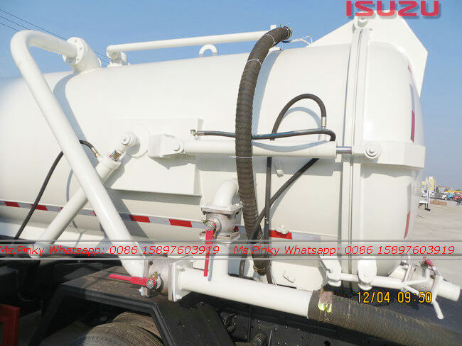 6TONS ISUZU 700P Toilet Truck