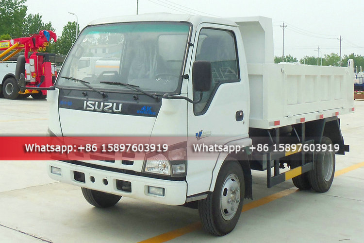 4Tons 5Tons ISUZU Dumper Garbage Car