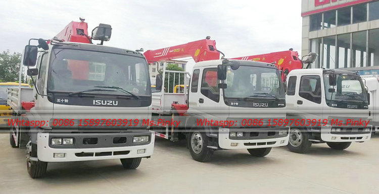 ISUZU FTR Truck Mounted Sany Palfinger Crane