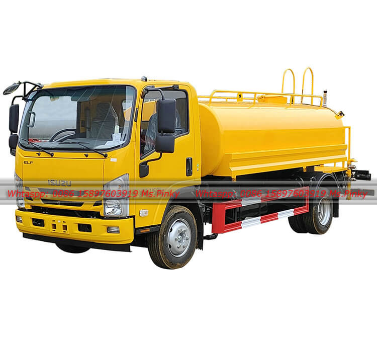 Philippine 8Tons ISUZU Drinking Water Transport Vehicle Stainless Steel Tanker for Potable Water