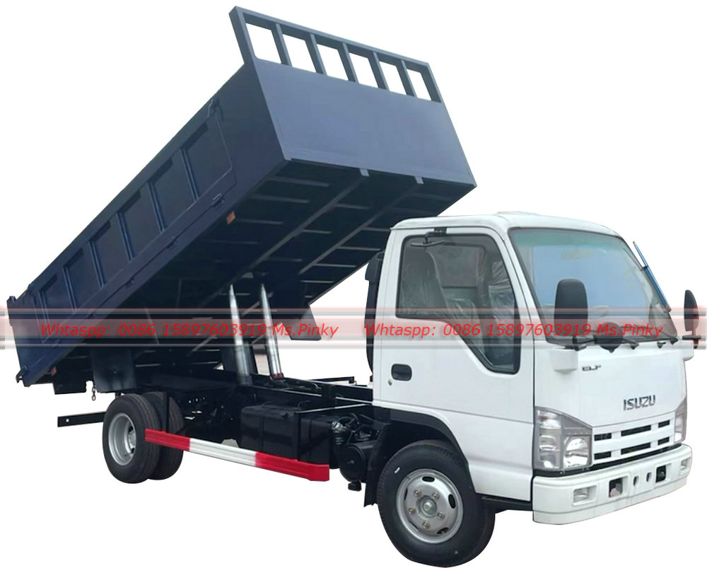 98HP ELF 100P ISUZU Mini Dump Car For Sales