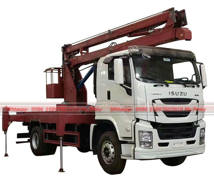 ISUZU GIGA Articulated Basket Platform Vehicle