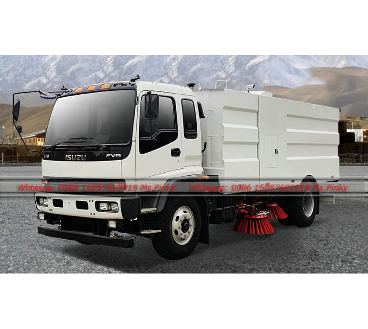 ISUZU FVR Dustbin Road Sweeper