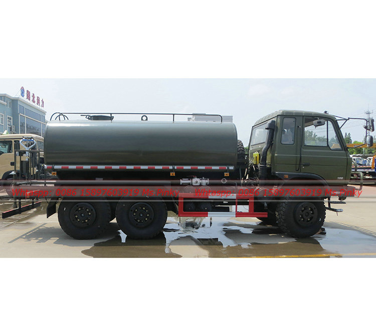 6x6 Wheel Drive Truck Water 8000Liters to 10000Liters