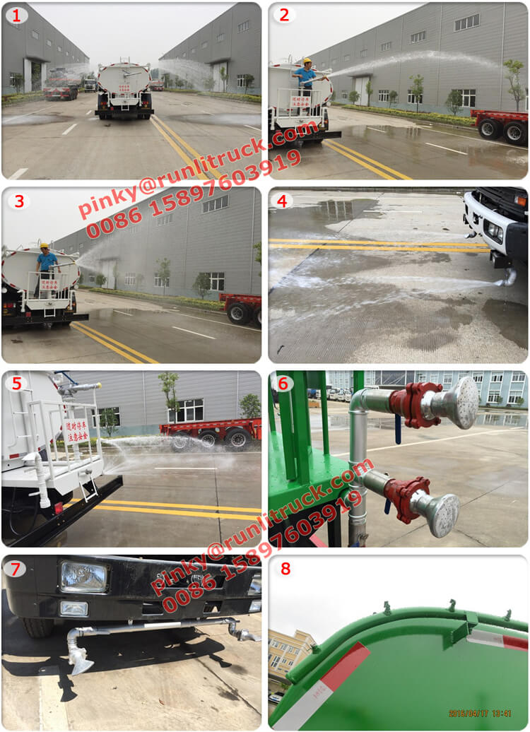 600P ISUZU Water Cart