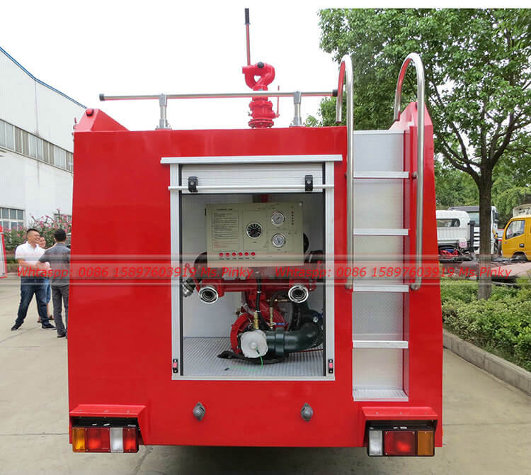 Smal Water Fire Vehicle Isuzu