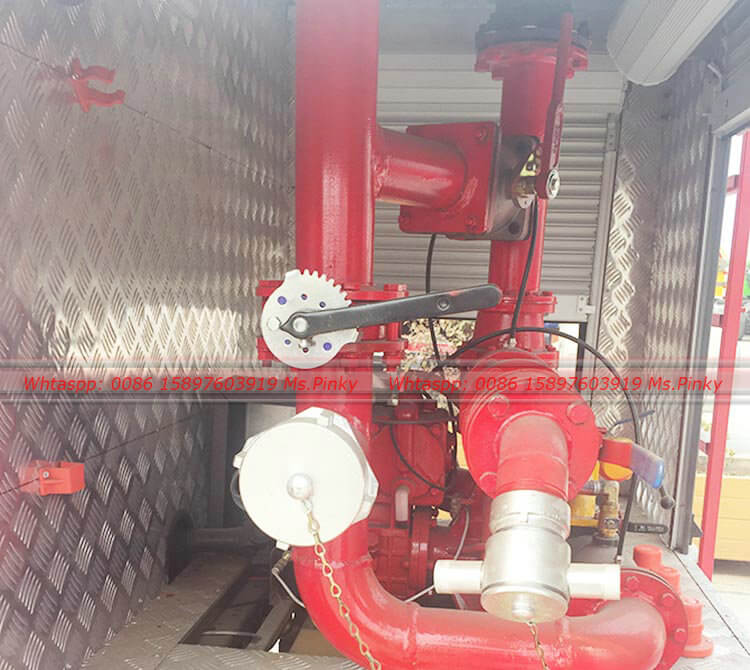 Myanmar ISUZU Fire Fighting Truck
