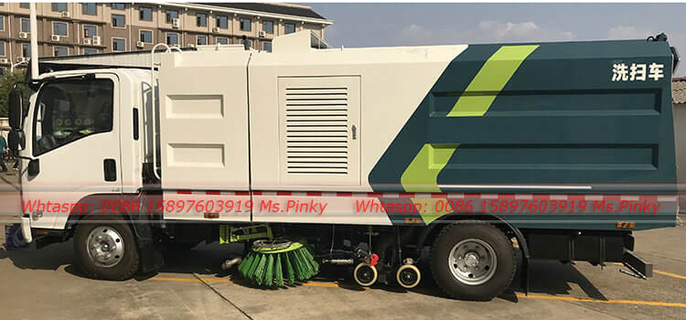 ISUZU High Pressure Cleaning and Sweeping Truck