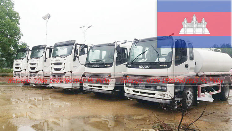 10Wheels ISUZU GIGA Water Tank Truck 20000Liters 