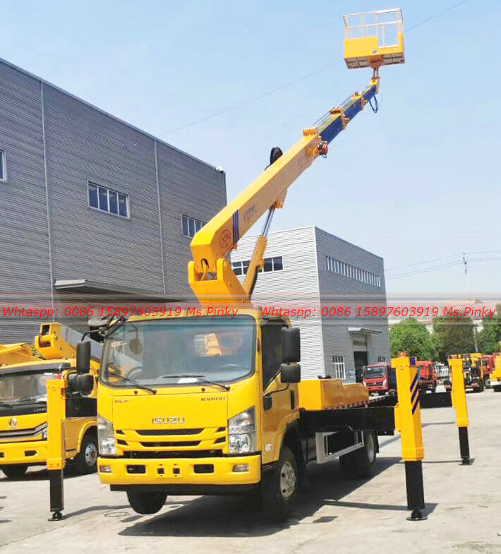 32M ISUZU ELF/700P Overhead working truck Bucket Lifting Vehicle