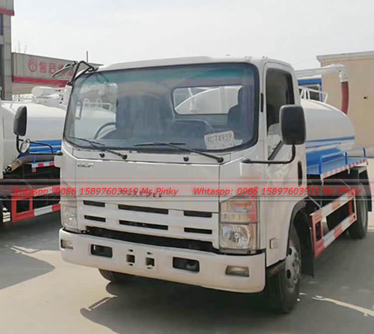 ISUZU ELF waste water suction truck