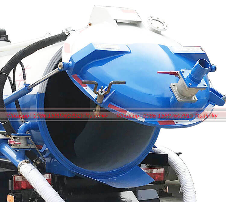 ISUZU sewage tank truck