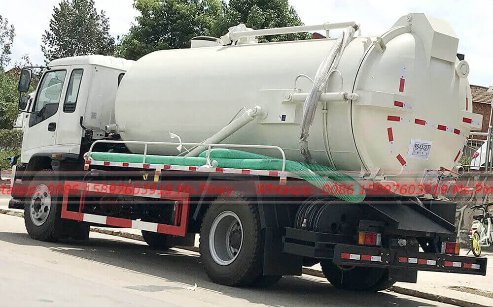 ISUZU FTR combi dredging vehicle